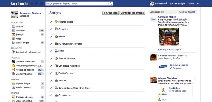 Facebook configurar perfil 1
