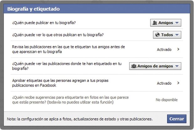 Facebook configurar perfil 5