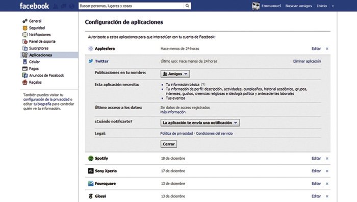 Facebook configurar perfil 7